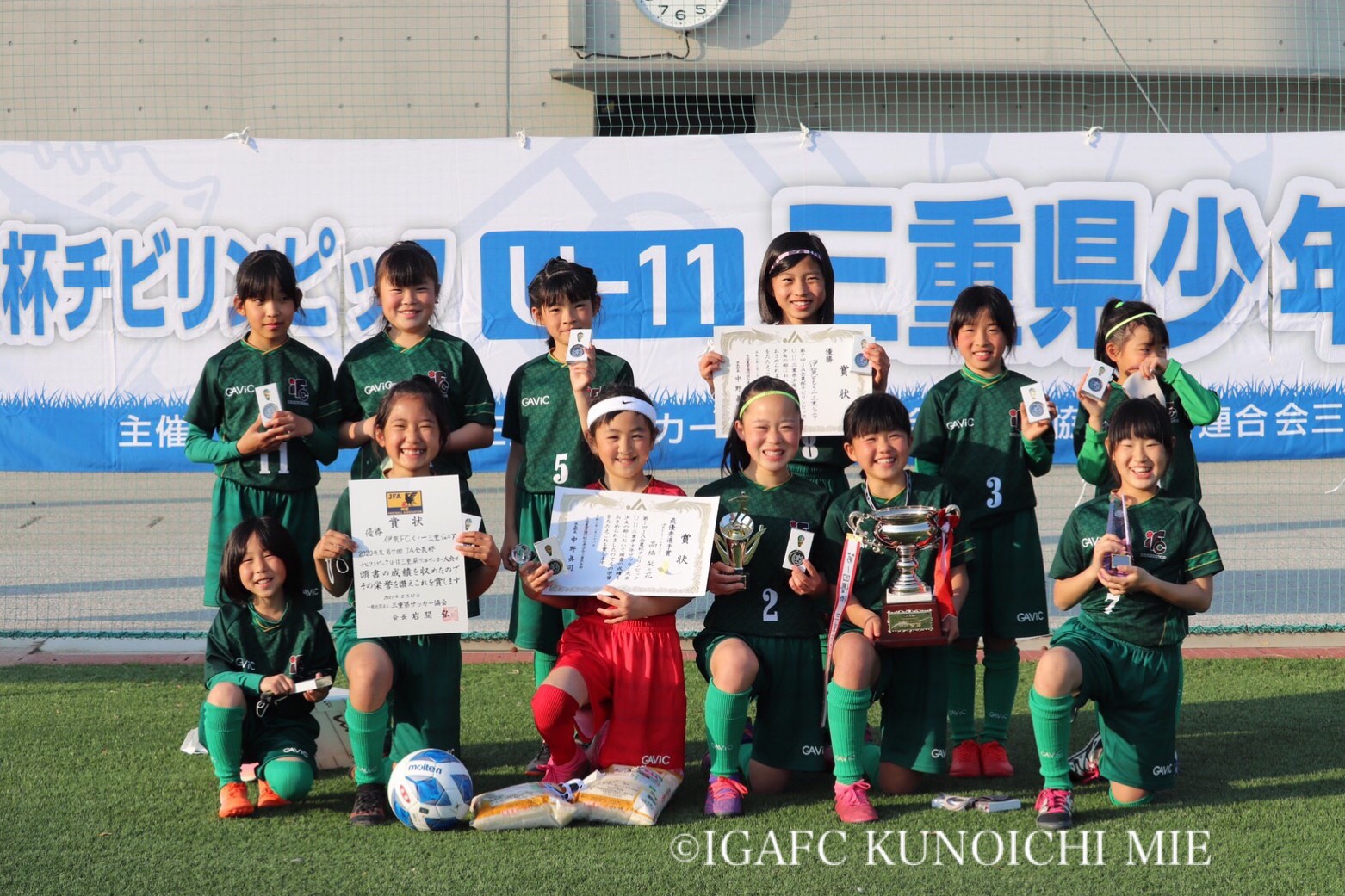 伊賀fcくノ一三重ジュニア 年度第7回ja全農杯チビリンピックu11三重県少年サッカー大会 少女の部 試合結果 伊賀fcくノ一三重