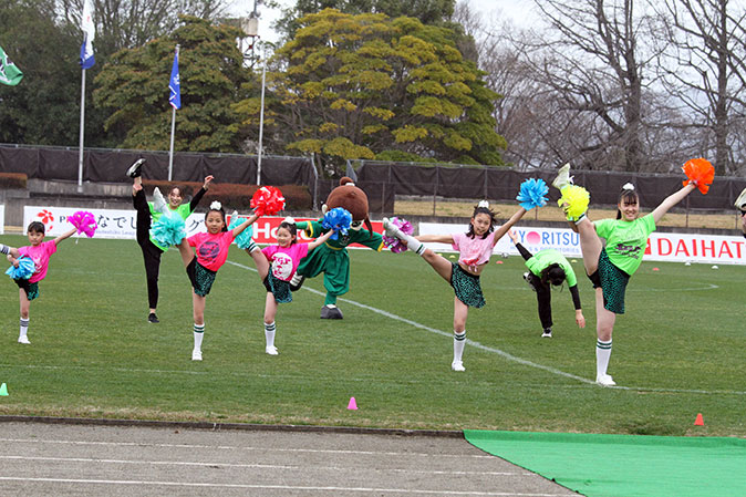 伊賀FCくノ一三重チアダンスチーム「BLAST」　写真