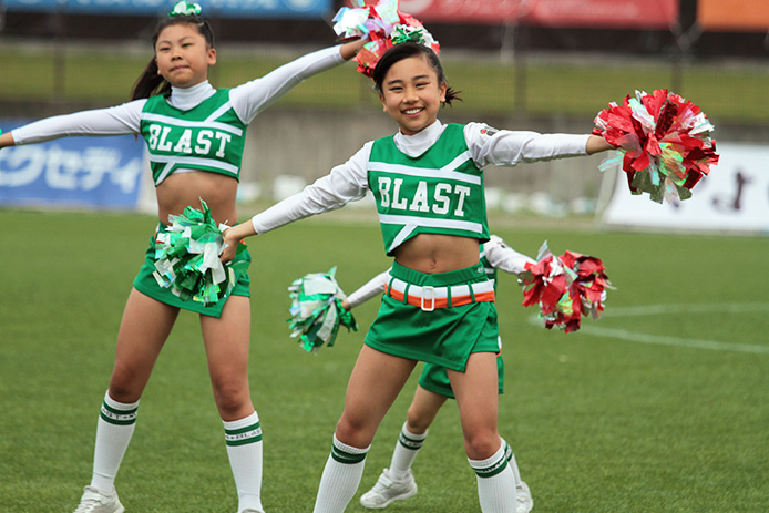 伊賀FCくノ一三重チアダンスチーム「BLAST」　写真