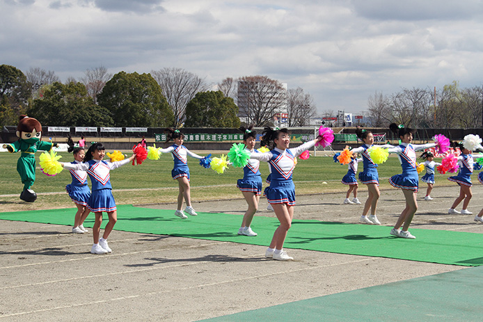 伊賀FCくノ一三重チアダンスチーム「BLAST」　写真