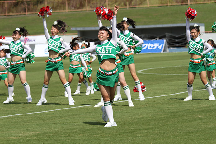 伊賀FCくノ一三重チアダンスチーム「BLAST」　写真